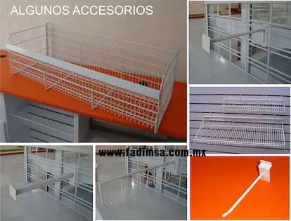 Fabricación de Accesorios para Anaqueles